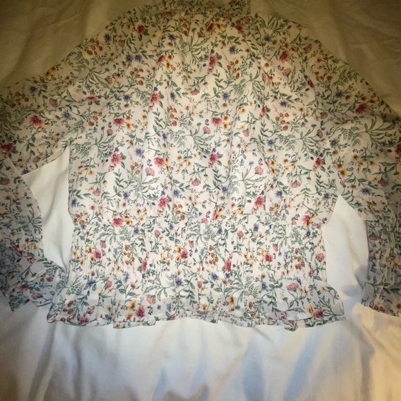 Paper Crane Multicolor blouse L - Picture 1 of 6